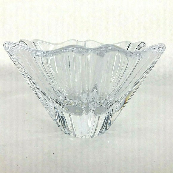 ORION By Orrefors Bowl Glass 5.5” Signed Label Designer Lars Hellsten Sweden - Picture 4 of 8